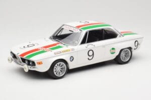 BMW 2800 CS E9 #9 Castrol BMW T. Moorkens / E. Haxhe 24 Hours of Spa 1971 Minichamps 1:18 155712709 Μέταλλο
