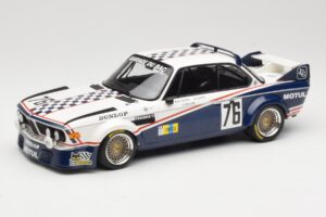BMW 3.0 CSL E9 Garage Du Bac #76 P. Depnic / H. Coulon 24 Hours of Le Mans 1977 Minichamps 1:18 155772576 Μέταλλο