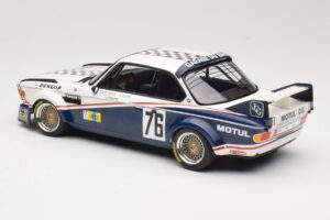 BMW 3.0 CSL E9 Garage Du Bac #76 P. Depnic / H. Coulon 24 Hours of Le Mans 1977 Minichamps 1:18 155772576 Μέταλλο - εικόνα 5 από 6