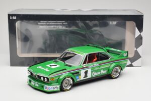 BMW 3.0 CSL E9 #1 Alpina G. Nilsson / D. Quester Winners Nürburgring 1977 Minichamps 1:18 155772501 Μέταλλο - εικόνα 6 από 6