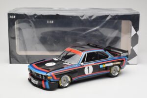 BMW 3.0 CSL E9 #1 BMW Motorsport H-J. Stuck Winner Norisring Trophy 1974 Minichamps 1:18 155742691 Μέταλλο - εικόνα 6 από 6