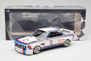 BMW 3.0 CSL E9 #12 BMW Motorsport C. Amon / H-J. Stuck Winners 6 Hours Nurburgring 1973 Minichamps 1:18 155732612 Μέταλλο - εικόνα 6 από 6