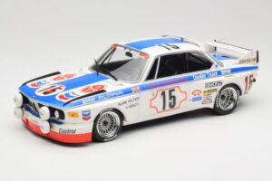 BMW 3.0 CSL E9 #15 BMW Alpina J. Peltier / H. Menzel 24 Hours of Spa 1973 Minichamps 1:18 155732695 Μέταλλο