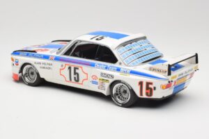 BMW 3.0 CSL E9 #15 BMW Alpina J. Peltier / H. Menzel 24 Hours of Spa 1973 Minichamps 1:18 155732695 Μέταλλο - εικόνα 5 από 6