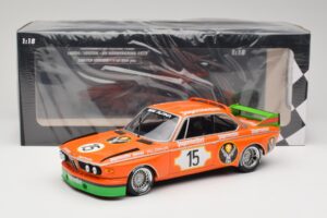 BMW 3.0 CSL E9 #15 Jägermeister Racing N. Lauda / G. Joisten 6 Hours Nurburgring 1973 Minichamps 1:18 155732615 Μέταλλο - εικόνα 6 από 6