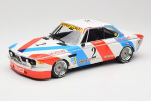 BMW 3.0 CSL E9 #2 Luigi Racing A. de Fierlant / P. Xhenceval Winners 24 Hours of Spa 1975 Minichamps 1:18 155752602 Μέταλλο