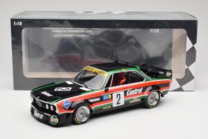BMW 3.0 CSL E9 #2 Luigi Racing J-M. de Wael / A. de Fierlant Winners GP Nurburgring 1976 Minichamps 1:18 155762502 Μέταλλο - εικόνα 6 από 6
