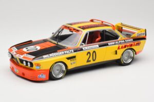 BMW 3.0 CSL E9 #20 BMW Faltz Alpina W. Werner / H. Schommers Norisring Trophy 1974 Minichamps 1:18 155742620 Μέταλλο