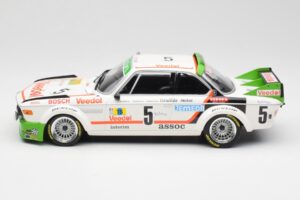 BMW 3.0 CSL E9 #5 Assoc Interim J-C. Chavan / A. Detrin Winners 24 Hours of Spa 1976 Minichamps 1:18 155762505 Μέταλλο - εικόνα 3 από 6