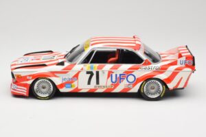 BMW 3.0 CSL E9 #71 Luigi Racing P. Xhenceval / J. Dieudonné 24 Hours of Le Mans 1977 Minichamps 1:18 155772571 Μέταλλο - εικόνα 3 από 6