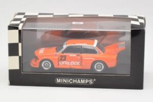 BMW 320i Group 5 #23 E. Cheever / G. Villeneuve 6 Hours of Mosport Class Winners 1977 Damaged Spoiler Minichamps 1:43 4007723 - εικόνα 5 από 5