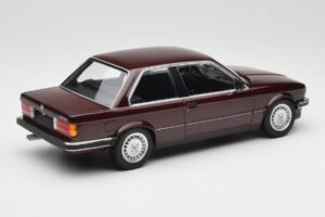 BMW 323i E30 Dark Red Metallic Minichamps 1:18 155026007 Μέταλλο - εικόνα 2 από 6