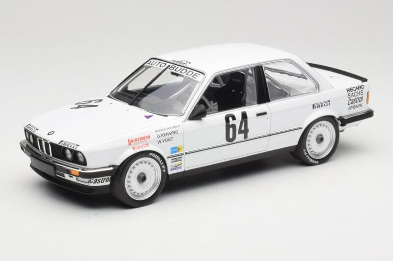 BMW 325i E30 #64 Auto Budde K. Oestreich / E. Rensing Winner 24 Hours Nürburgring 1986 Minichamps 1:18 155862664 Μέταλλο