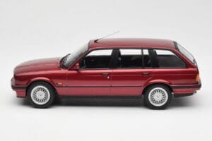 BMW 325i E30 Touring Κόκκινο Metallic Norev 1:18 183218 Μέταλλο - εικόνα 3 από 6