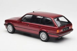 BMW 325i E30 Touring Κόκκινο Metallic Norev 1:18 183218 Μέταλλο - εικόνα 5 από 6