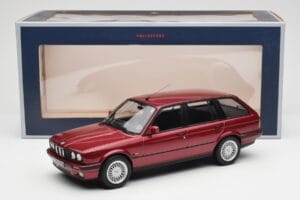 BMW 325i E30 Touring Κόκκινο Metallic Norev 1:18 183218 Μέταλλο - εικόνα 6 από 6