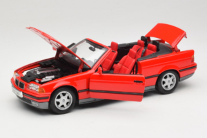 BMW 325i E36 Καμπριολέ Κόκκινο Maisto 1:18 50229 Μέταλλο - εικόνα 2 από 8