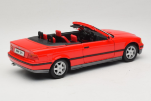 BMW 325i E36 Καμπριολέ Κόκκινο Maisto 1:18 50229 Μέταλλο - εικόνα 3 από 8