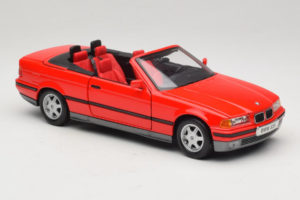 BMW 325i E36 Καμπριολέ Κόκκινο Maisto 1:18 50229 Μέταλλο - εικόνα 6 από 8