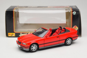 BMW 325i E36 Καμπριολέ Κόκκινο Maisto 1:18 50229 Μέταλλο - εικόνα 8 από 8