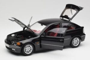 BMW 325Ti Compact E46 Μαύρο Kyosho 1:18 80430024440 Μέταλλο - εικόνα 2 από 7