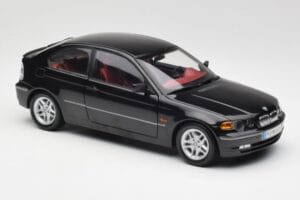 BMW 325Ti Compact E46 Μαύρο Kyosho 1:18 80430024440 Μέταλλο - εικόνα 5 από 7