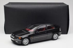 BMW 325Ti Compact E46 Μαύρο Kyosho 1:18 80430024440 Μέταλλο - εικόνα 7 από 7