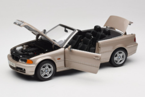 BMW 328i E46 Καμπριολέ Sand Beige Metallic Kyosho 1:18 80430009756 Μέταλλο - εικόνα 2 από 9