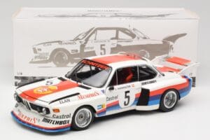 BMW 3.5 CSL E9 Gr.5 #5 S. Manhalter Winner Havirov Interseries 1977 Minichamps 1:18 180772005 Μέταλλο - εικόνα 8 από 8