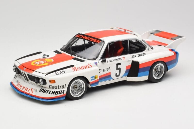 BMW 3.5 CSL E9 Gr.5 #5 S. Manhalter Winner Havirov Interseries 1977 Minichamps 1:18 180772005 Μέταλλο