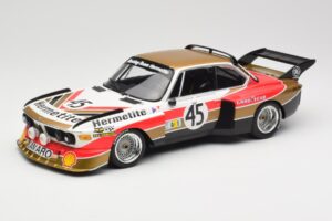 BMW 3.5 CSL E9 #45 Hermetite T. Walkinshaw / J. Fitzpatrick 24 Hours of Le Mans 1976 Minichamps 1:18 155762645 Μέταλλο