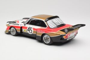 BMW 3.5 CSL E9 #45 Hermetite T. Walkinshaw / J. Fitzpatrick 24 Hours of Le Mans 1976 Minichamps 1:18 155762645 Μέταλλο - εικόνα 5 από 6