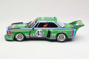 BMW 3.5 CSL E9 Schnitzer #43 D. Quester / A. Krebs 24 Hours of Le Mans 1976 Minichamps 1:18 155762643 Μέταλλο - εικόνα 3 από 6