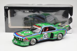 BMW 3.5 CSL E9 Schnitzer #43 D. Quester / A. Krebs 24 Hours of Le Mans 1976 Minichamps 1:18 155762643 Μέταλλο - εικόνα 6 από 6