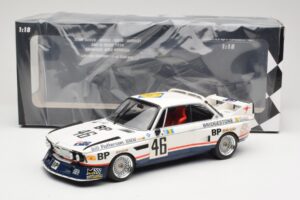 BMW 3.5 CSL E9 #46 Team Brock P. Brock / F. Muir / J. Aubriet 24 Hours of Le Mans 1976 Minichamps 1:18 153762646 Μέταλλο - εικόνα 6 από 6