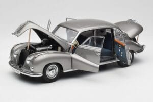 BMW 502 2.6 Luxus Silver Beige Metallic AUTOart 1:18 70591 Μέταλλο - εικόνα 2 από 8