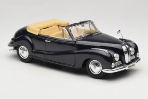 BMW 502 Καμπριολέ Μαύρο Maisto 1:18 31817 Μέταλλο - εικόνα 6 από 8