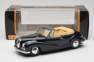 BMW 502 Καμπριολέ Μαύρο Maisto 1:18 31817 Μέταλλο - εικόνα 8 από 8