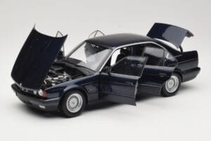 BMW 535i E34 Blue Metallic Minichamps 1:18 100024004 Μέταλλο - εικόνα 2 από 8