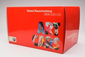 BMW 635 CSi E24 Art Car Robert Rauschenberg AUTOart 1:18 80430150924 Μέταλλο - εικόνα 7 από 8