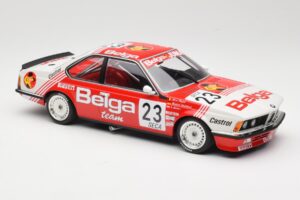 BMW 635 CSi E24 Belga Juma Racing M. Winkelhock / T. Regout 24 Hours of Spa 1985 Minichamps 1:18 155852523 Μέταλλο - εικόνα 4 από 6