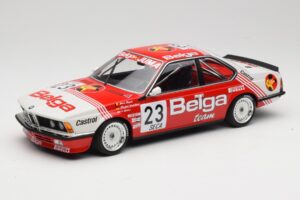 BMW 635 CSi E24 Belga Juma Racing M. Winkelhock / T. Regout 24 Hours of Spa 1985 Minichamps 1:18 155852523 Μέταλλο