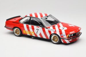BMW 635 CSi E24 #7 BMW Italia G. Brancatelli / H. Kelleners Brno Grand Prix 1984 Minichamps 1:18 155842507 Μέταλλο - εικόνα 4 από 6