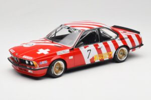 BMW 635 CSi E24 #7 BMW Italia G. Brancatelli / H. Kelleners Brno Grand Prix 1984 Minichamps 1:18 155842507 Μέταλλο