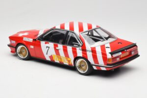 BMW 635 CSi E24 #7 BMW Italia G. Brancatelli / H. Kelleners Brno Grand Prix 1984 Minichamps 1:18 155842507 Μέταλλο - εικόνα 5 από 6