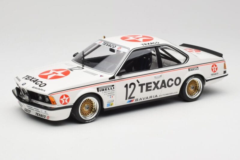 BMW 635 CSi E24 #12 R. Metge / C. Ballot-Léna Bavaria Automobiles 24 Hours of Spa 1985 Minichamps 1:18 155852513 Μέταλλο