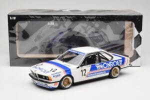 BMW 635 CSi E24 #12 C. Ballot-Léna / Deyne 500km Monza 1985 Minichamps 1:18 155852512 Μέταλλο - εικόνα 6 από 6