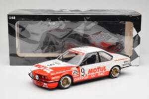 BMW 635 CSi E24 #9 Hollinger / P. Giroix Garage du Bac 24 Hours of Spa 1984 Minichamps 1:18 155842509 Μέταλλο - εικόνα 6 από 6