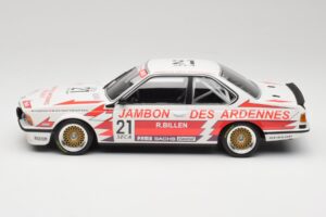 BMW 635CSi E24 Team Brun Motorsport #21 H. Grohs / T. Boutsen Spa 24 Hours 1985 Minichamps 1:18 155852521 Μέταλλο - εικόνα 3 από 6
