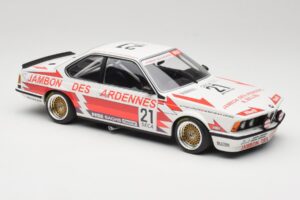 BMW 635CSi E24 Team Brun Motorsport #21 H. Grohs / T. Boutsen Spa 24 Hours 1985 Minichamps 1:18 155852521 Μέταλλο - εικόνα 4 από 6